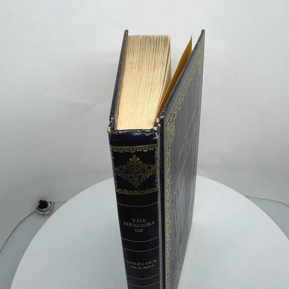 Memoirs of Sherlock Holmes Arthur Conan Doyle 1975 Peebles Classic Library Book